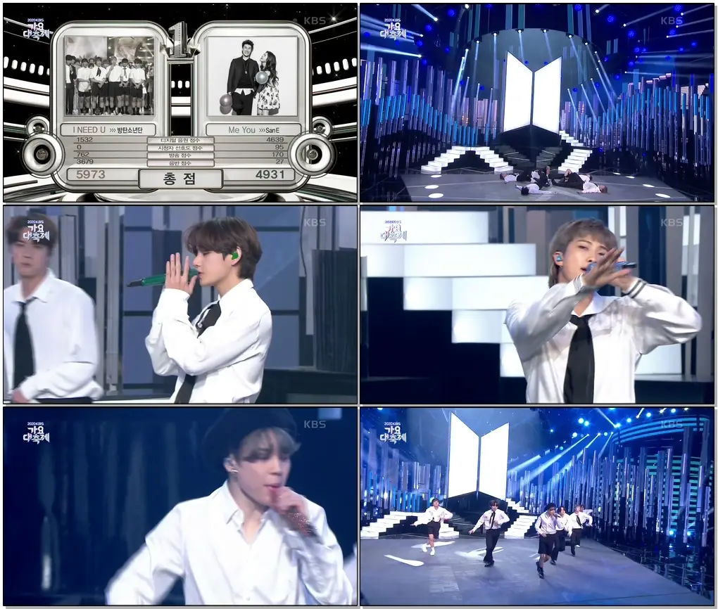 [2020 가요대축제] 방탄소년단 - I NEED U #방탄소년단#INEEDU#BTS