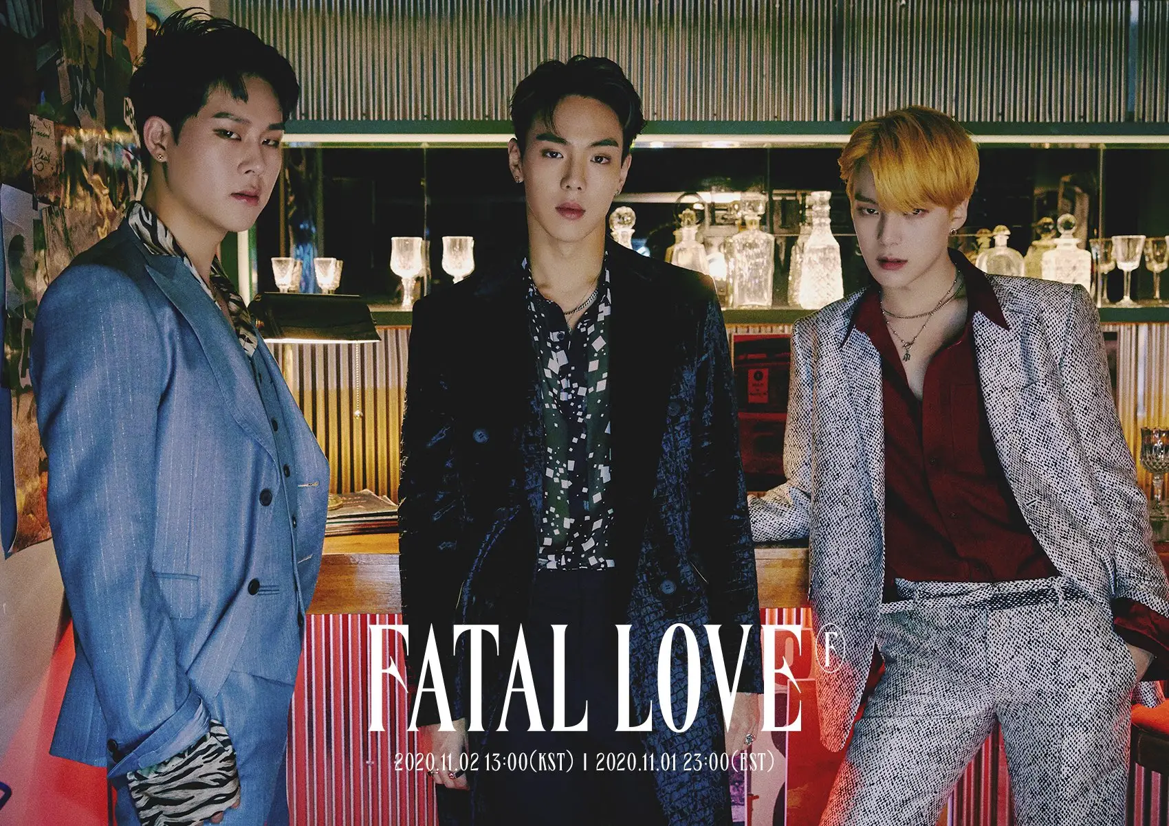 몬스타엑스 정규3집 ＜FATAL LOVE＞ 컨셉포토 ver.2 단체사진 + 유닛사진