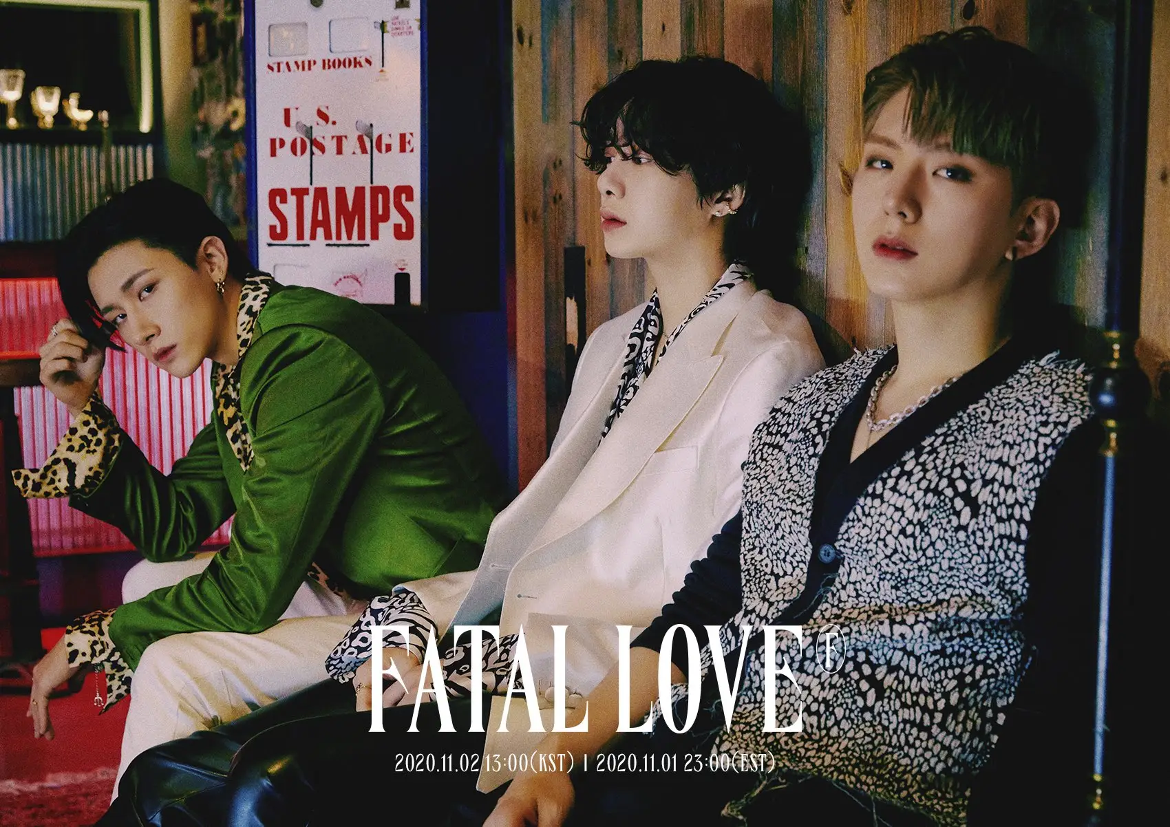 몬스타엑스 정규3집 ＜FATAL LOVE＞ 컨셉포토 ver.2 단체사진 + 유닛사진