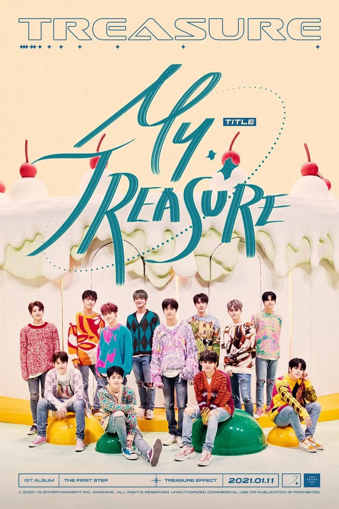 #TREASURE ‘MY TREASURE’ TITLE POSTER