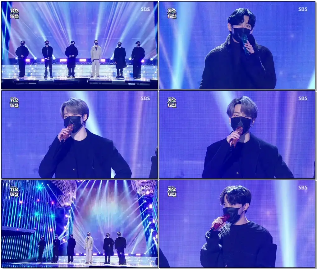 #방탄소년단 #BTS ‘힘내세요’ 방탄소년단, 전 세계 팬들에게 무대 인사ㅣ2020 SBS 가요대전 in DAEGU(sbs 2020 K-Pop Awards)