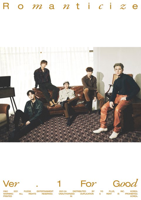 뉴이스트 NU'EST The 2nd Album 'Romanticize' Official Photo
