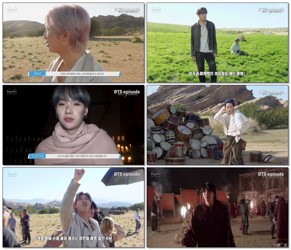 #BTS (#방탄소년단) 'ON' MV Shooting Sketch