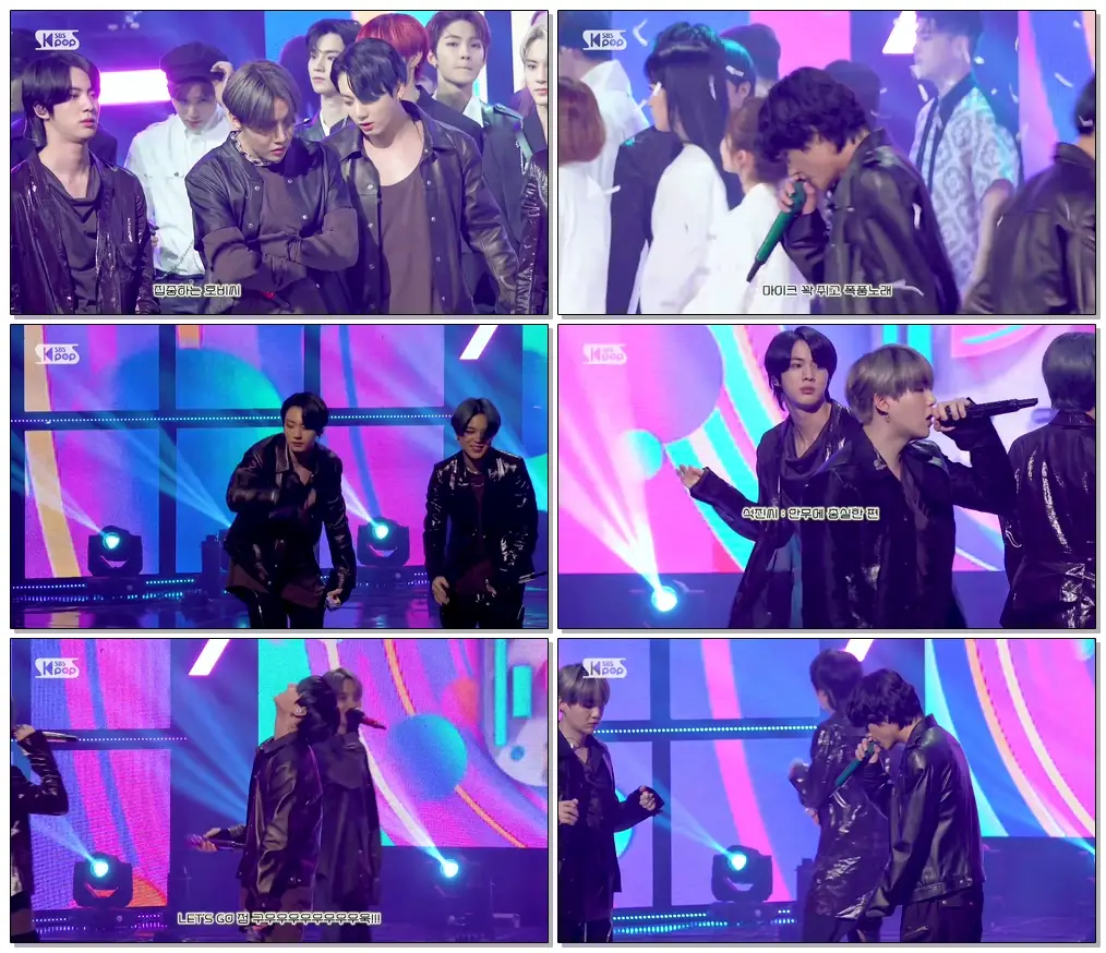 #방탄소년단 'ON’ 인기가요 1위 앵콜 비하인드캠 (#BTS 'ON' Encore ONE SHOT VER. Fancam) ?