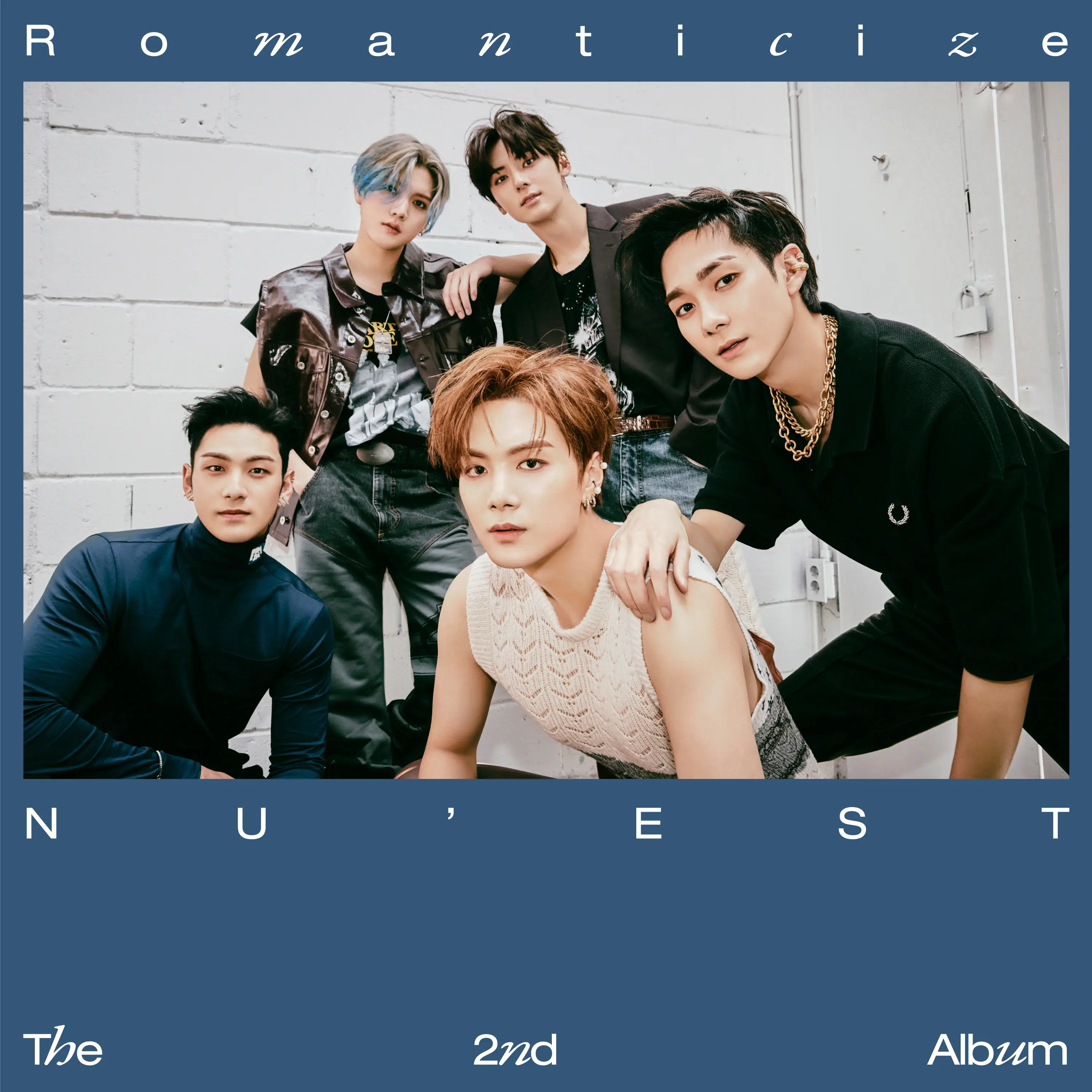 뉴이스트(NU'EST) 정규 2집 앨범 'Romanticize' Cover Image