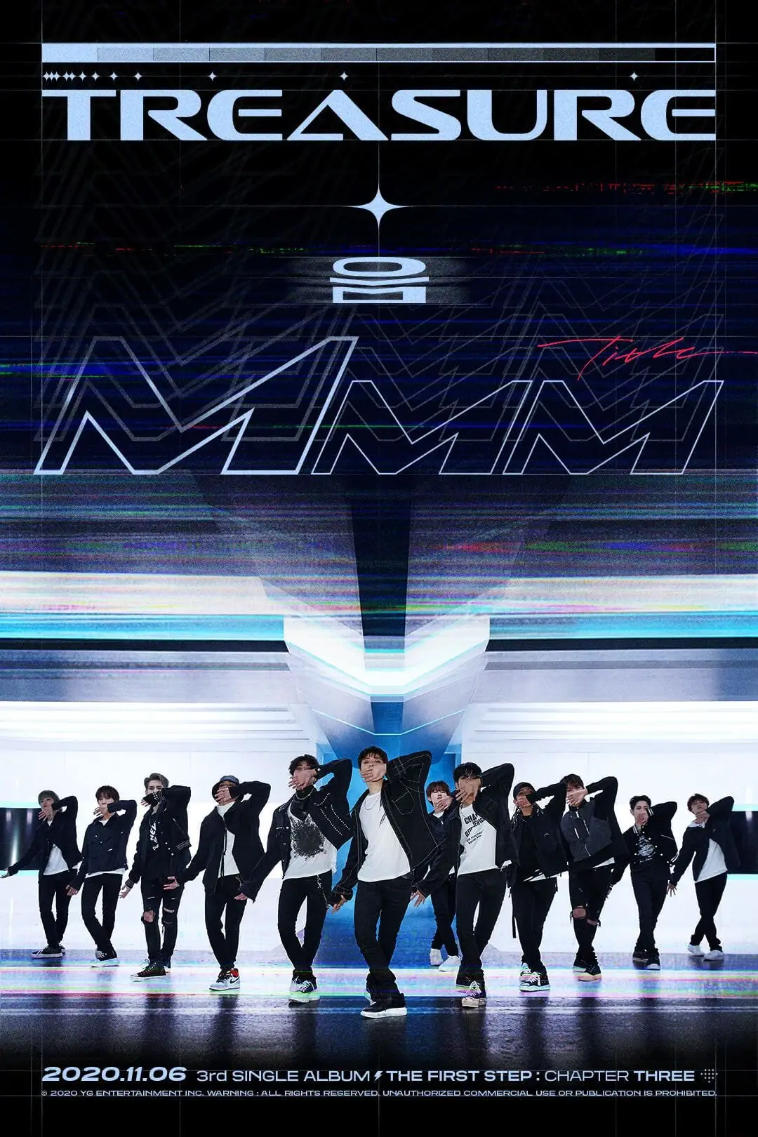 트레저 (TREASURE) – ‘음 (MMM)’ TITLE POSTER