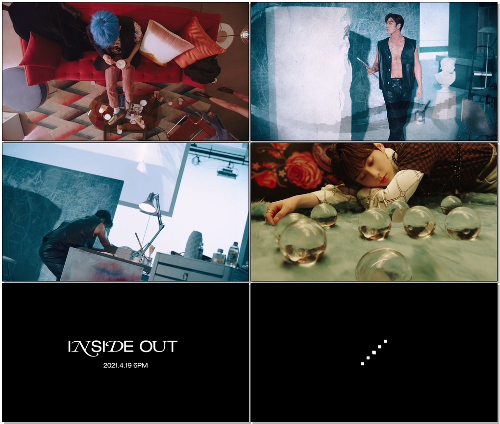 #뉴이스트 #NUEST #Romanticize NU'EST (뉴이스트) 'INSIDE OUT' M/V Teaser #1