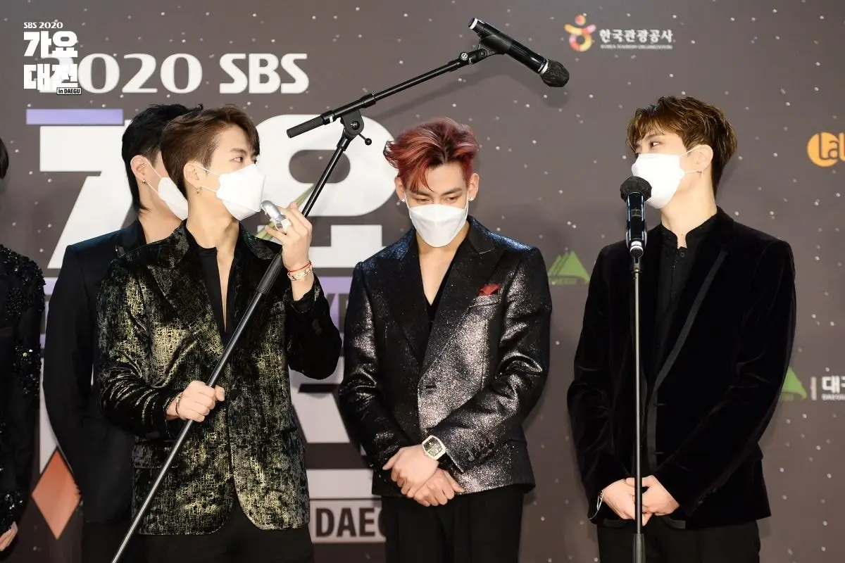 2020 SBS 가요대전 갓세븐 레드카펫 고화질 포토