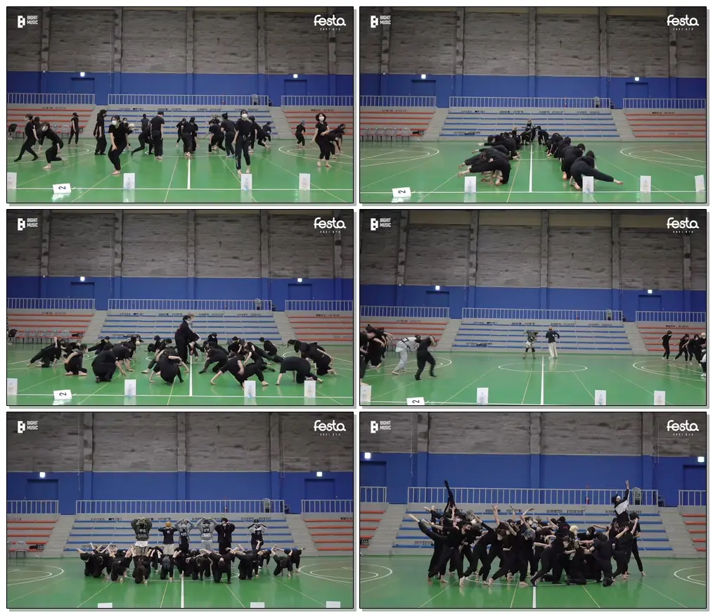 [CHOREOGRAPHY] BTS (방탄소년단) 2020 MMA 'Black Swan' Intro Performance Dance Practice #2021BTSFESTA