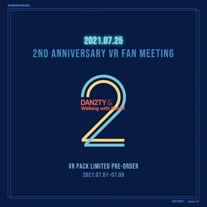 강다니엘 2ND ANNIVERSARY VR 팬미팅 (2021.07.25)