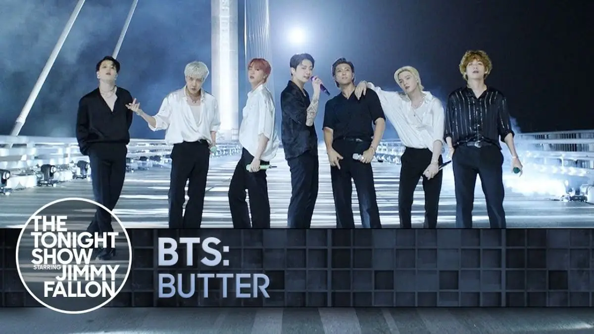 지미팰런쇼x방탄소년단 'Butter' 무대영상 (공식계정)