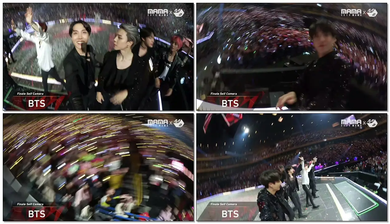 [2018MAMA x M2] 방탄소년단(BTS) Ending Finale Self Camera in JAPAN