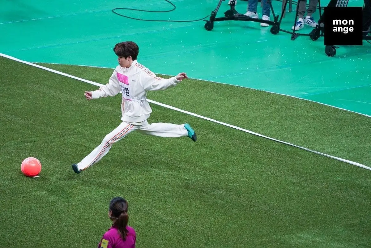 오늘 아육대에서 승부차기 한 #김재환