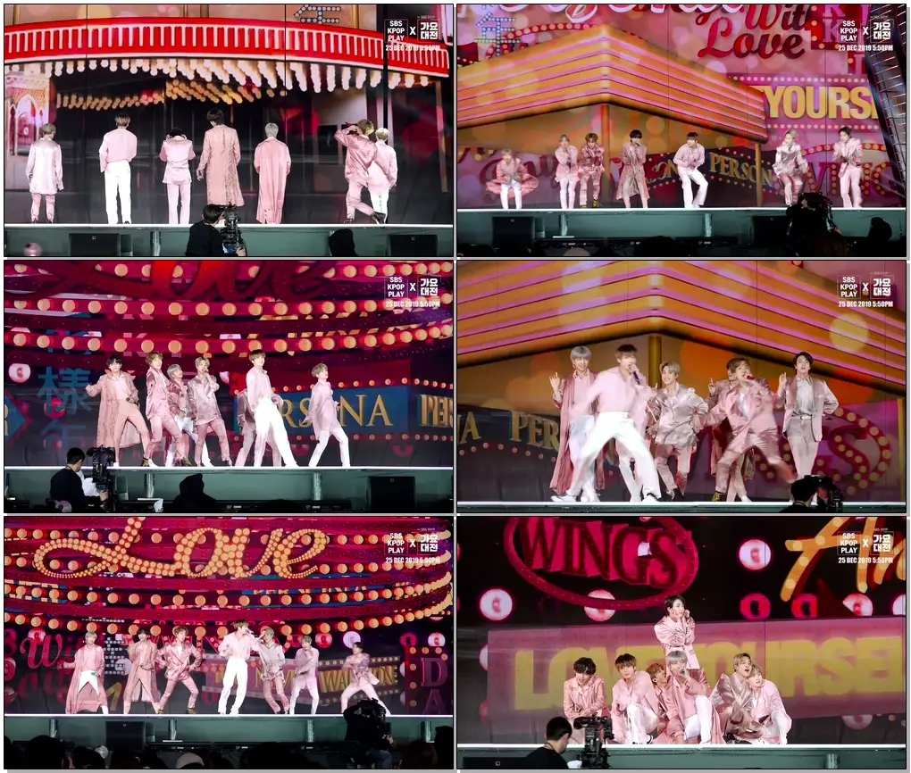 #가요대전 #방탄소년단 #BTS [2019 가요대전] 방탄소년단 '작은 것들을 위한 시' 풀캠(BTS ‘Boy With Luv’ FANCAM)