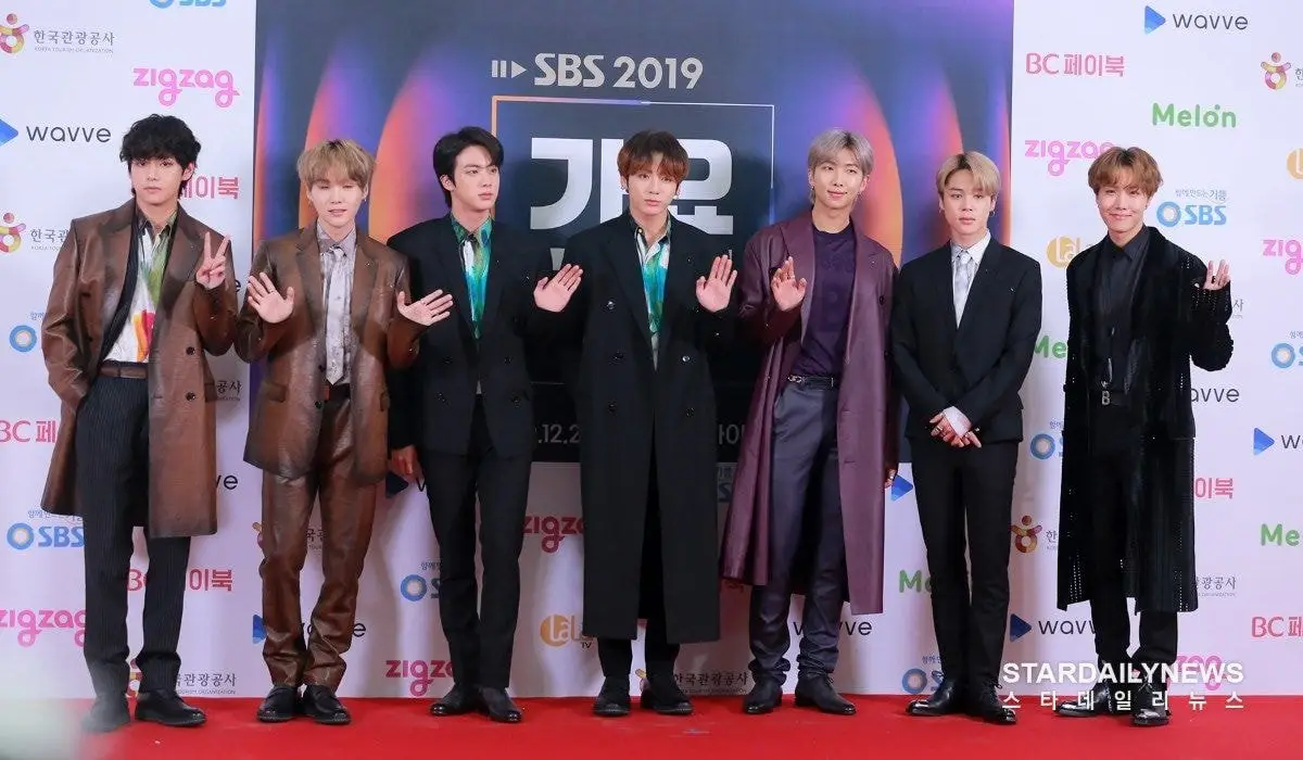 2019 SBS 가요대전 #방탄소년단 레드카펫