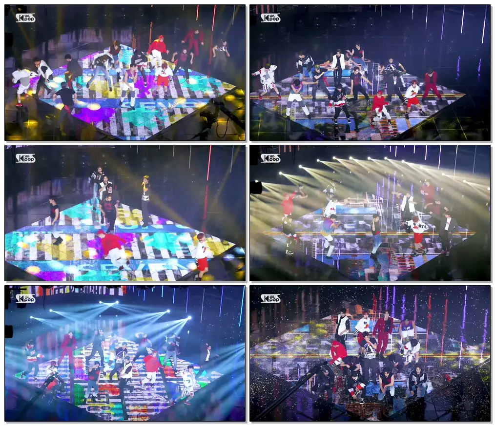 #세븐틴 'Left & Right' (SEVENTEEN 'Left & Right' High Angle Cam)│@SBS Inkigayo_2020.7.5