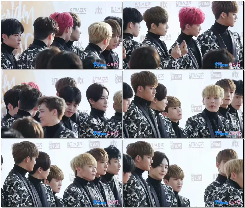170115 #세븐틴 레드카펫 직캠 #SEVENTEEN fancam (골든디스크) by Spinel