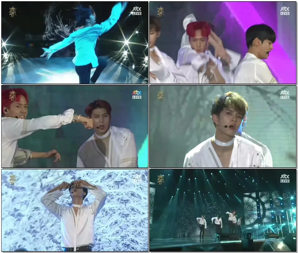 170114 VIXX (빅스) - Chained Up (사슬) + Fantasy (판타지) @ The 31st Golden Disc Awards