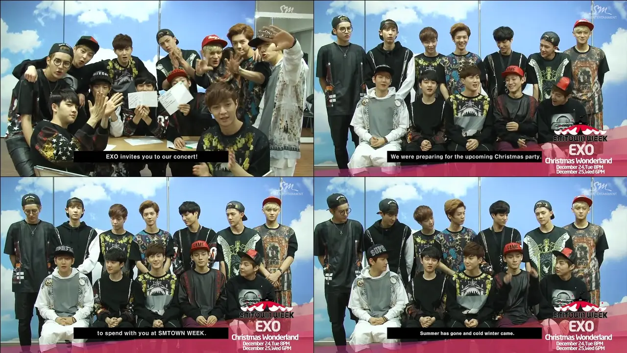 [EXO 인터뷰] SMTOWN WEEK f(x) & EXO 