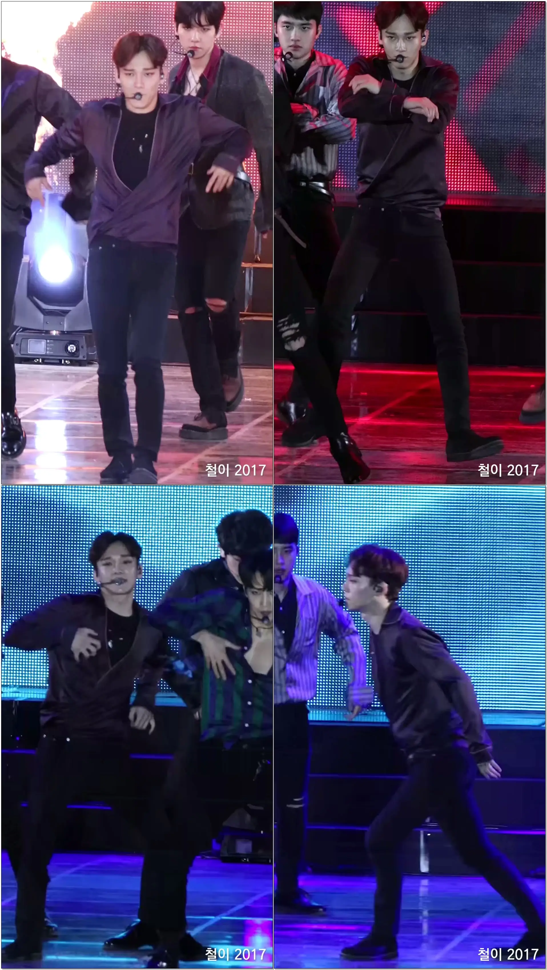170602 엑소 (EXO) 첸 (CHEN) 몬스터 (Monster) BY 철이 - 화성 월드페스티발(직캠/fancam)