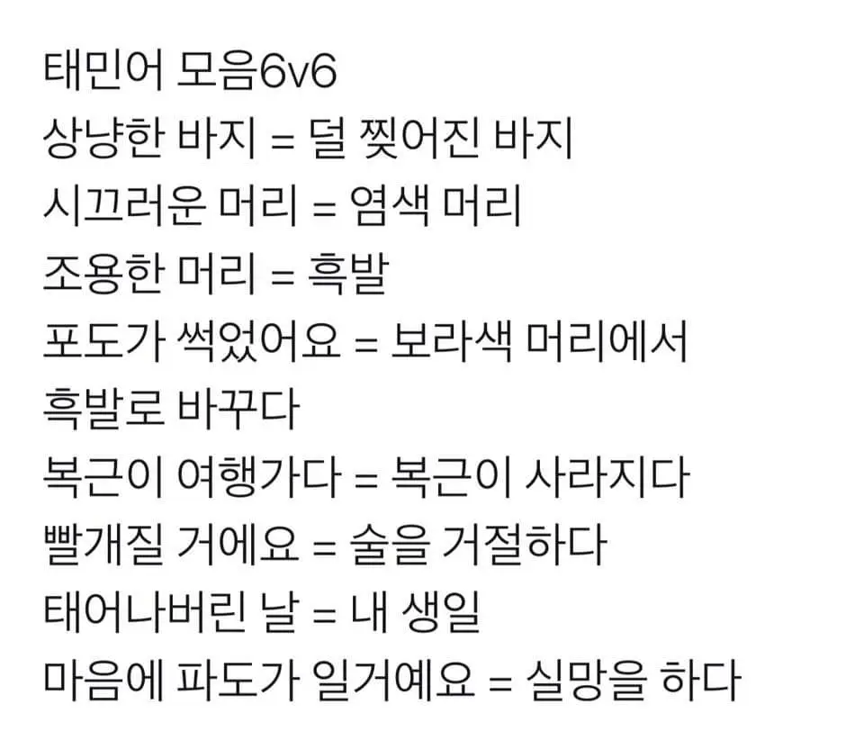 태민어
