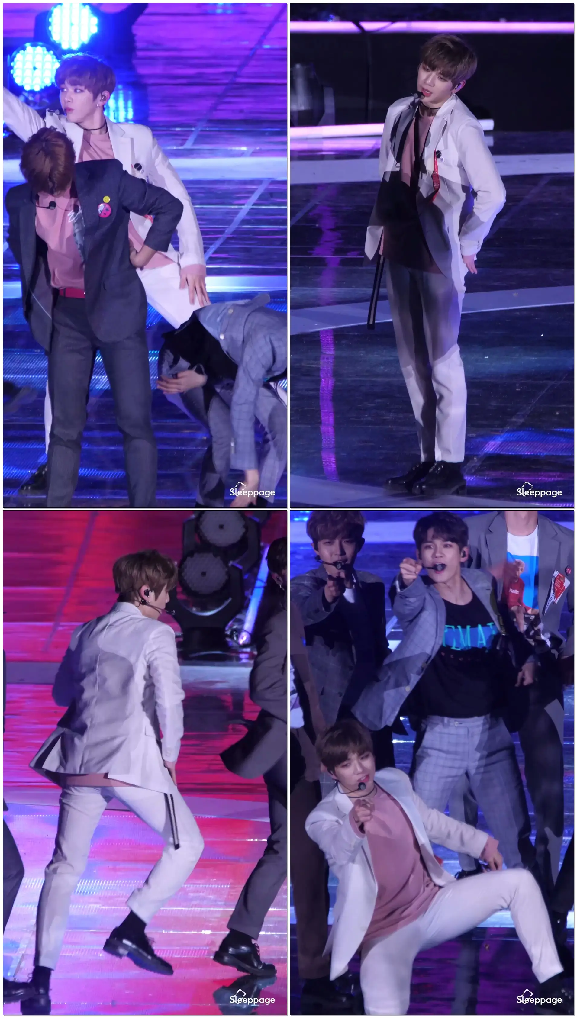 171104 워너원 Wanna One 워너비 Wanna be ( My Baby )강다니엘 Kang Daniel @ 드림콘서트 in 평창 By Sleeppage