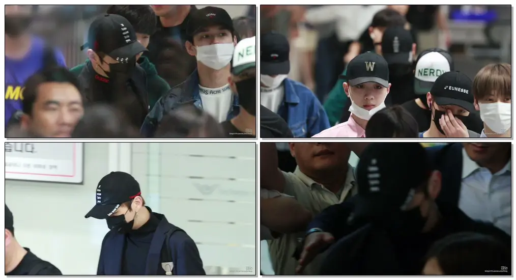 180903 워너원(Wanna One) 강다니엘 (인천공항 입국)