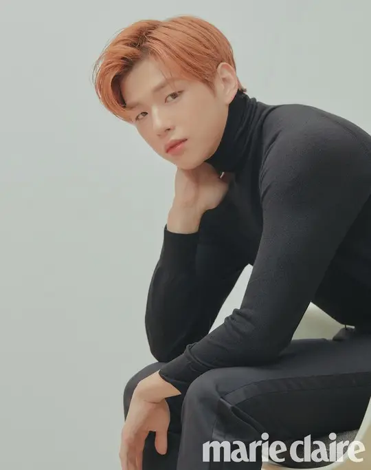 화장품 모델 된 강다니엘 (marie claire)