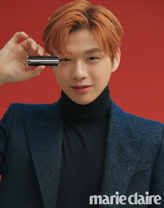 화장품 모델 된 강다니엘 (marie claire)