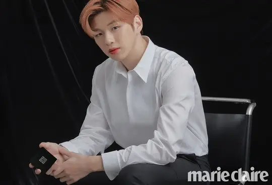 화장품 모델 된 강다니엘 (marie claire)