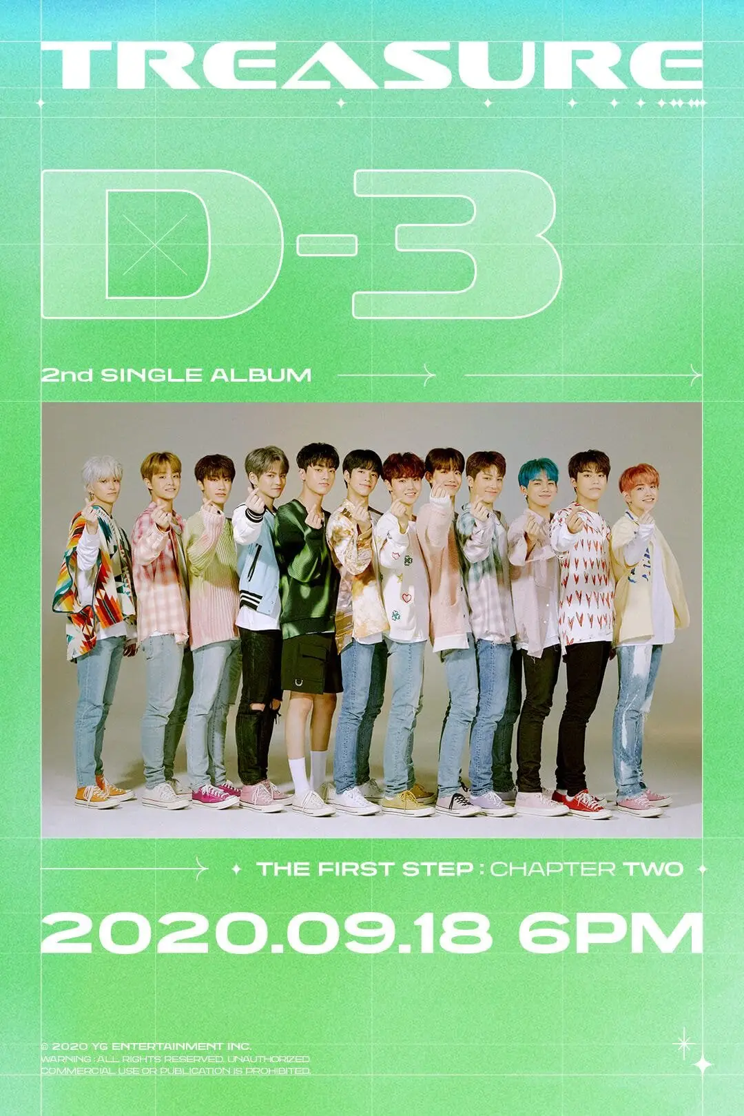 트레저 – ‘THE FIRST STEP : CHAPTER TWO’ D-3 POSTER