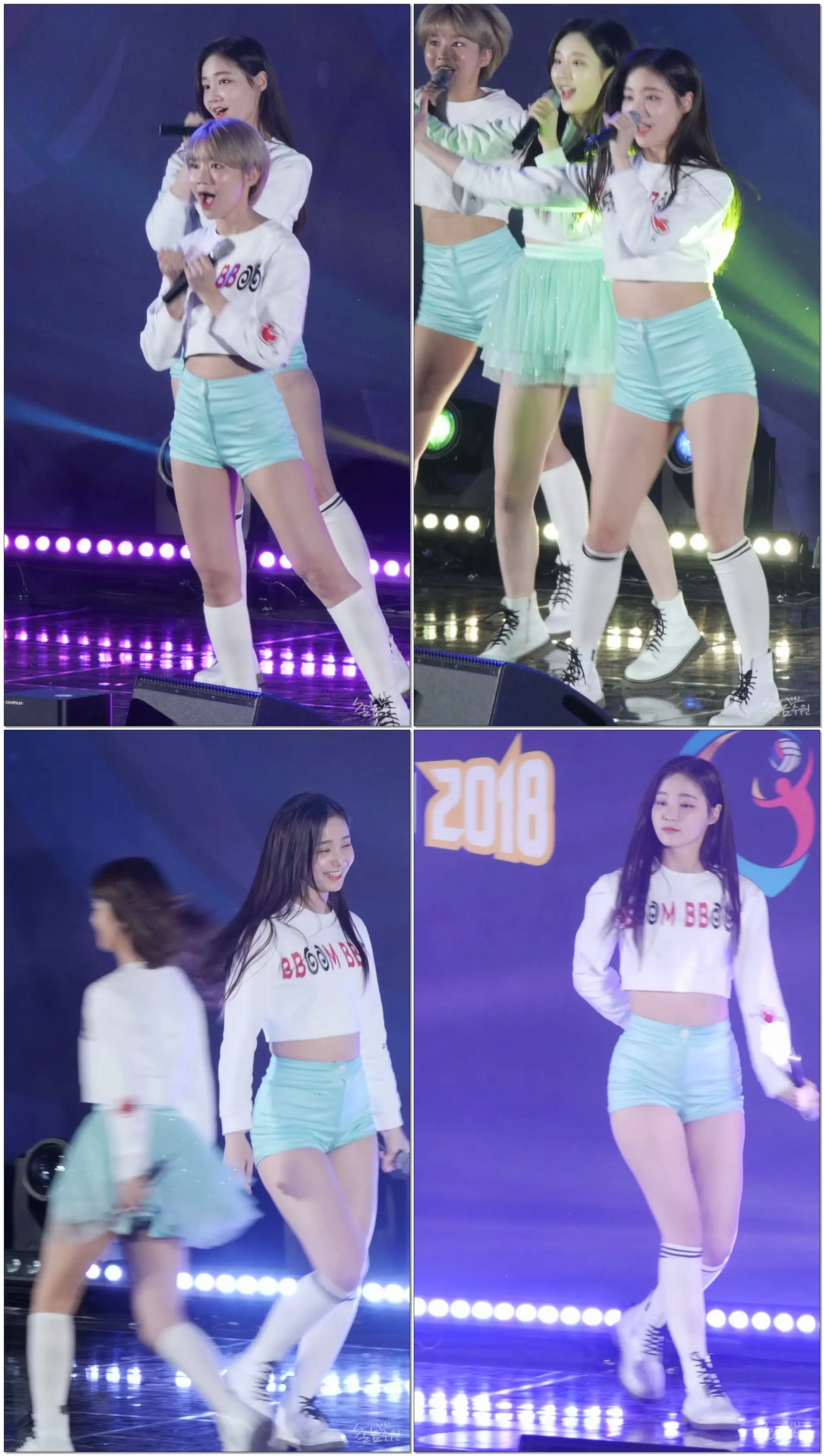 180408 모모랜드 (MOMOLAND) - 어마어마해 (연우) 직캠 by 수원촌놈 [한국-태국 여자배구 올스타 슈퍼매치]