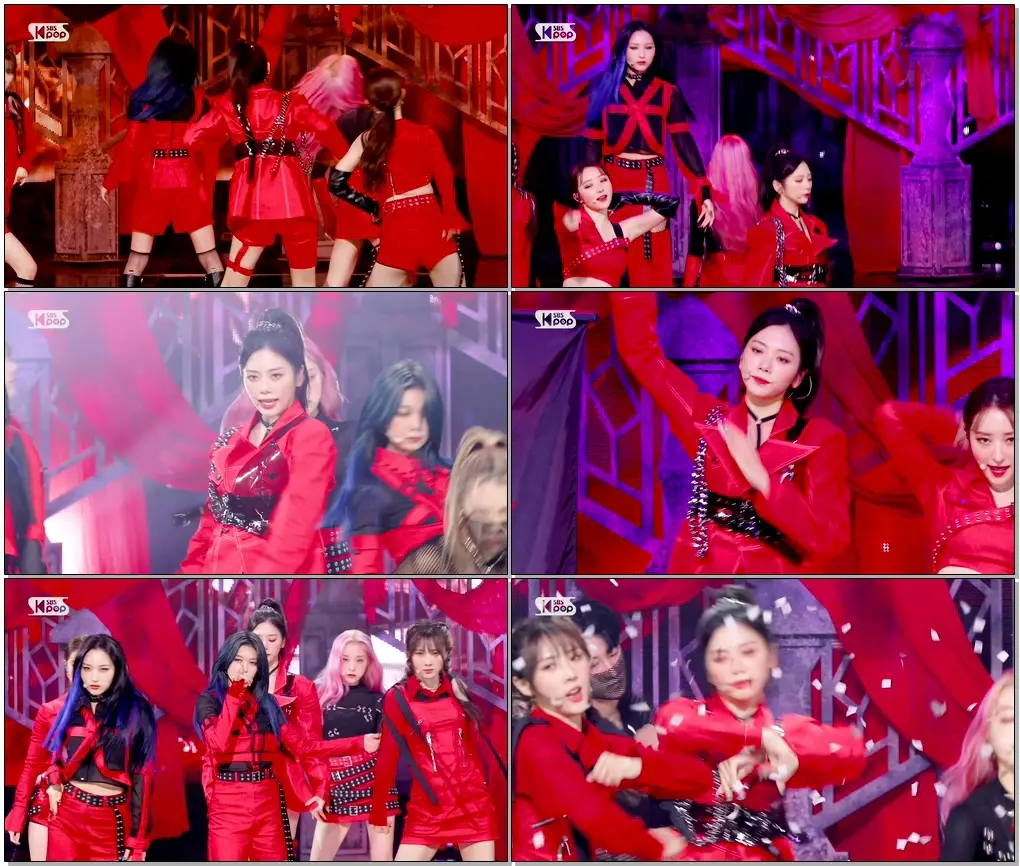 드림캐쳐 지유 'BOCA' (DREAMCATCHER JIU FaceCam)│@SBS Inkigayo_2020.08.23