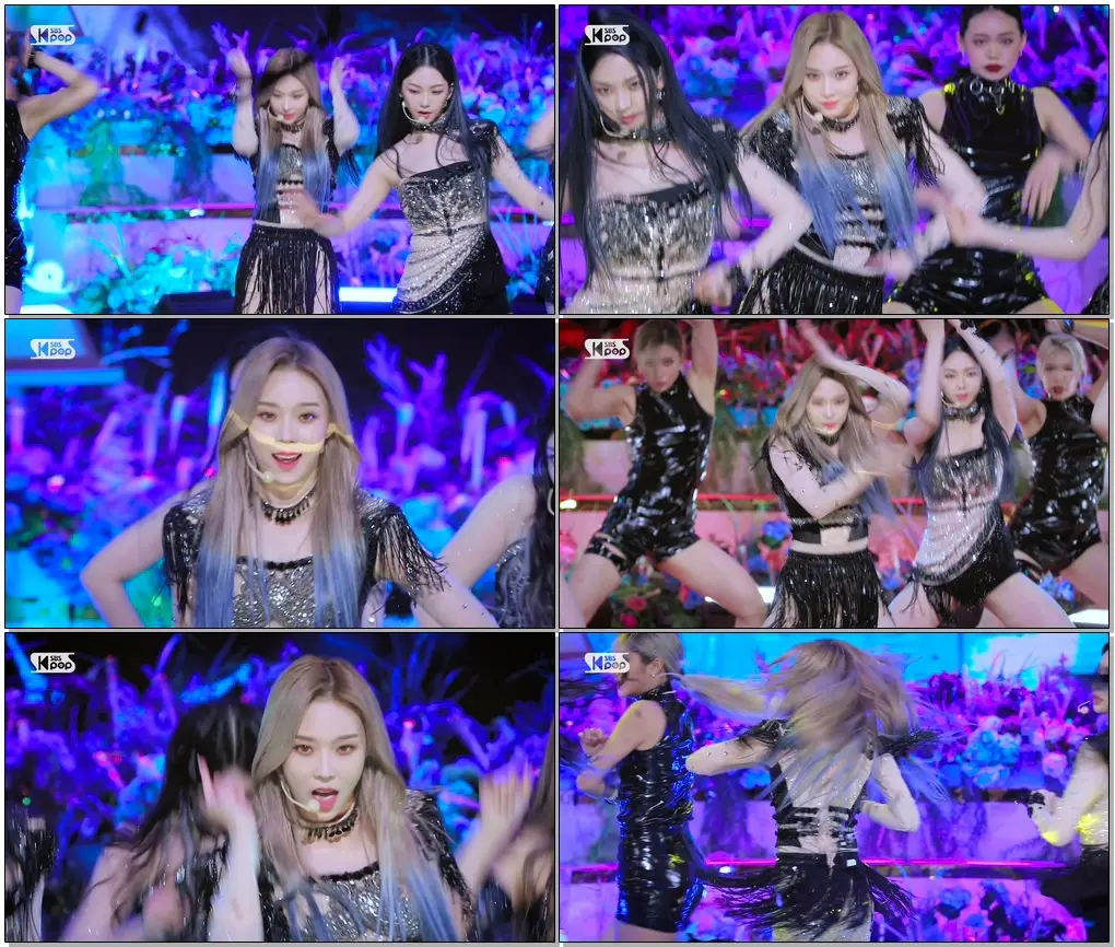 #aespa #BlackMamba [페이스캠] 에스파 윈터 'Black Mamba' (aespa WINTER FaceCam)│@SBS Inkigayo_2020.11.22