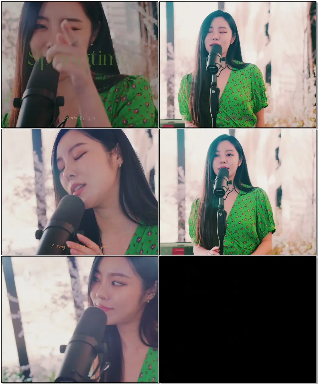 #MAMAMOO #휘인 #Redd [휘인] 1st Mini Album [Redd] Live Clip - 봄이 너에게 (Springtime)