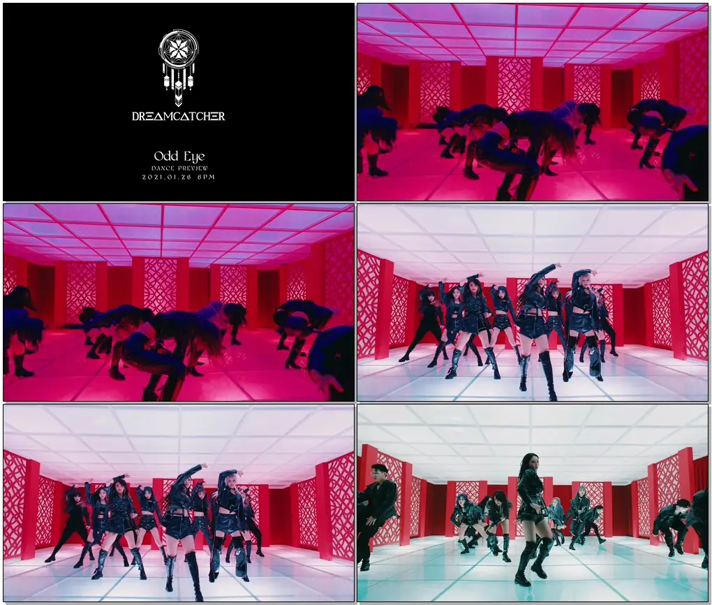 #드림캐쳐 #Dreamcatcher #Odd_Eye Dreamcatcher(드림캐쳐) 'Odd Eye' Dance Preview