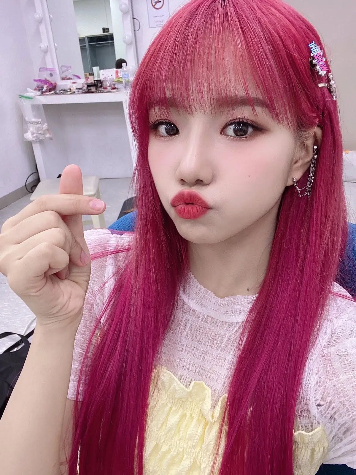 #아이즈원 더쇼 셀카