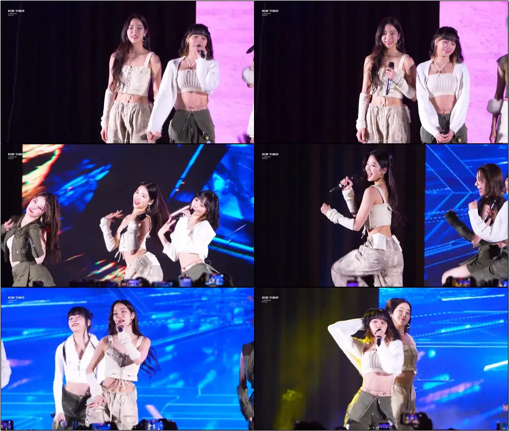 221111 르세라핌(LE SSERAFIM) 서경대(SKU) 카즈하(KAZUHA) BLUE FLAME 직캠