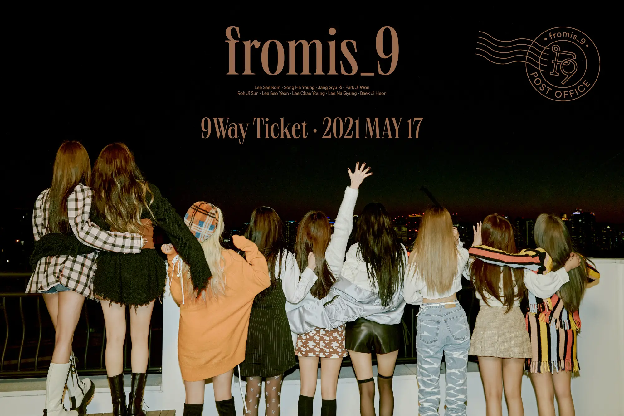 프로미스나인(fromis_9) ‘9 WAY TICKET’ Official Photo ‘TICKET TO SEOUL’ Ver.1