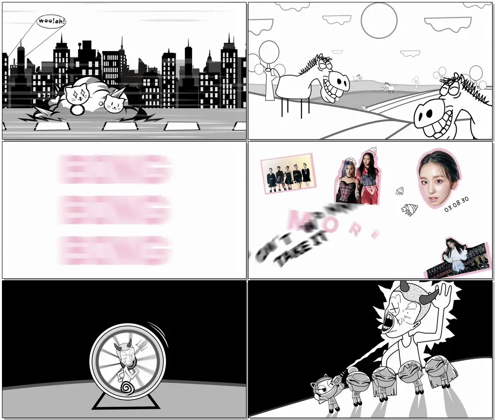 #wooah #우아 #빙빙빙 woo!ah! (우아!) – 빙빙빙 (Round & Round) Animated Lyric Video