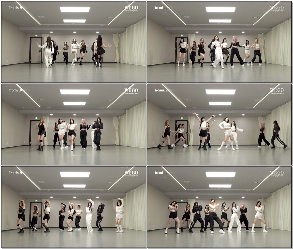 #fromis_9 #9_WAY_TICKET #WE_GO 프로미스나인 (fromis_9) 'WE GO' Choreography Video
