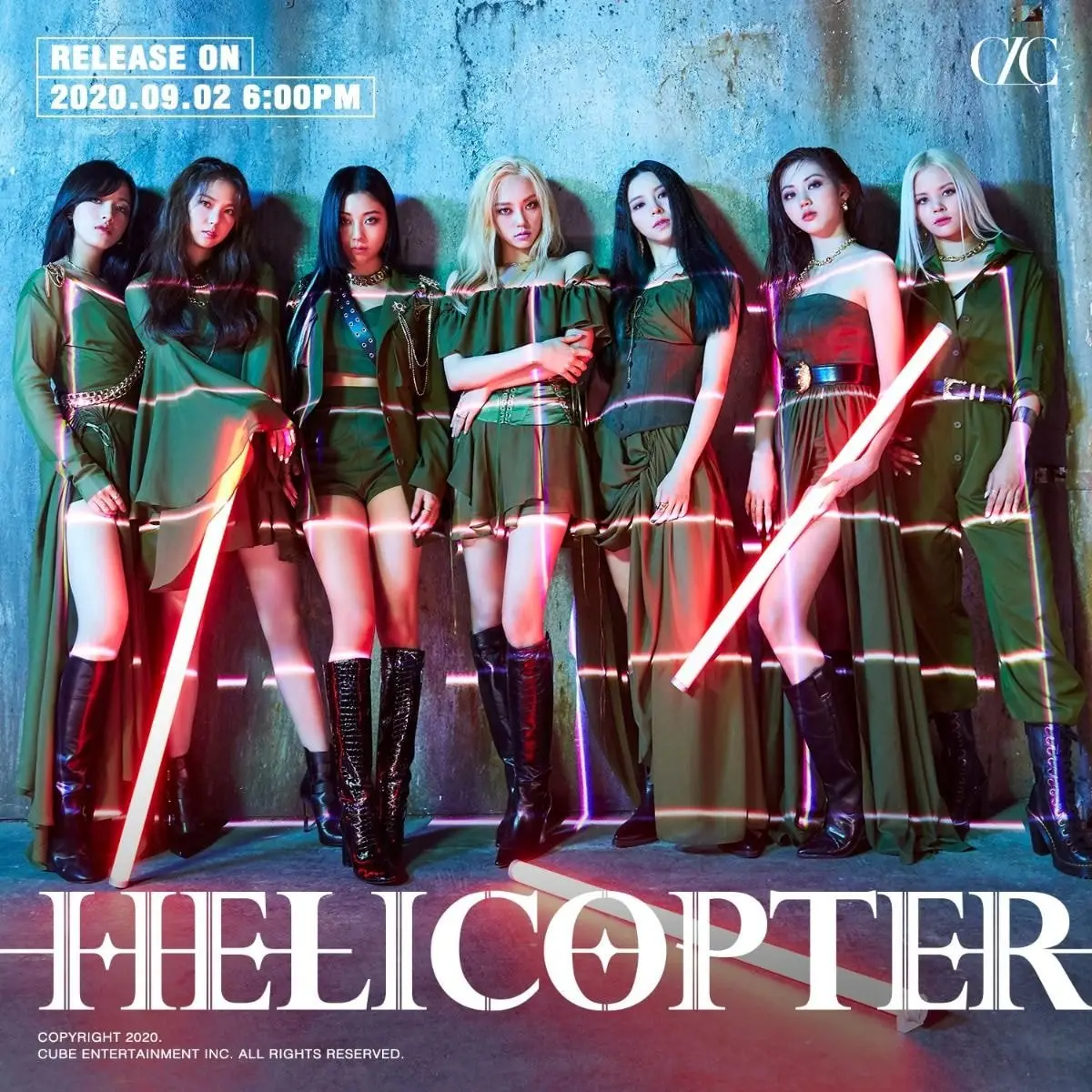 CLC (씨엘씨) Single [HELICOPTER] Concept Image #1