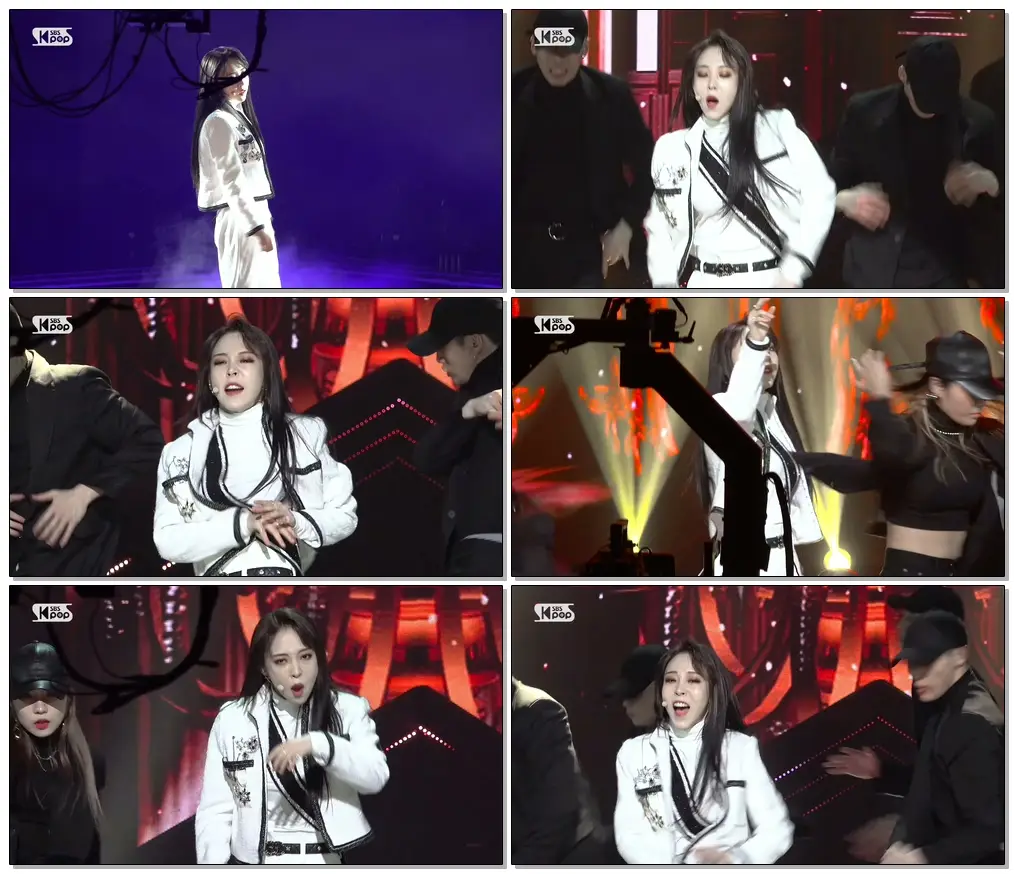 #문별 '달이 태양을 가릴 때'(MOONBYUL 'Eclipse' FaceCam)│@SBS Inkigayo_2020.2.23