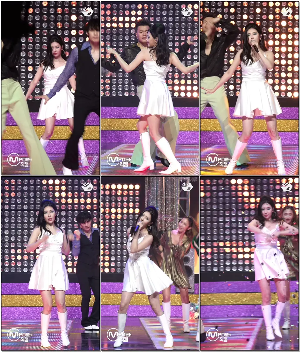 선미 직캠 'When We Disco' (SUNMI FanCam) | @MCOUNTDOWN_2020.8.13