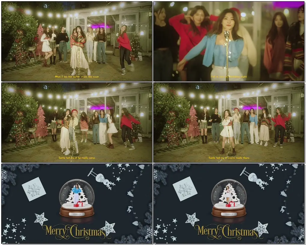 #프로미스나인 #fromis_9 #flaylist 프로미스나인 (fromis_9) flaylist 'Ariana Grande - Santa Tell Me' cover by fromis_9 (FULL ver.)