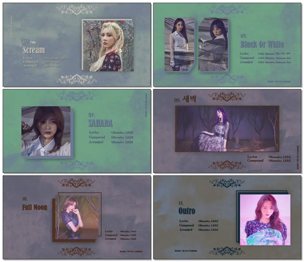 #Dreamcatcher(#드림캐쳐) 1st Album [Dystopia : The Tree of Language] Highlight Medley