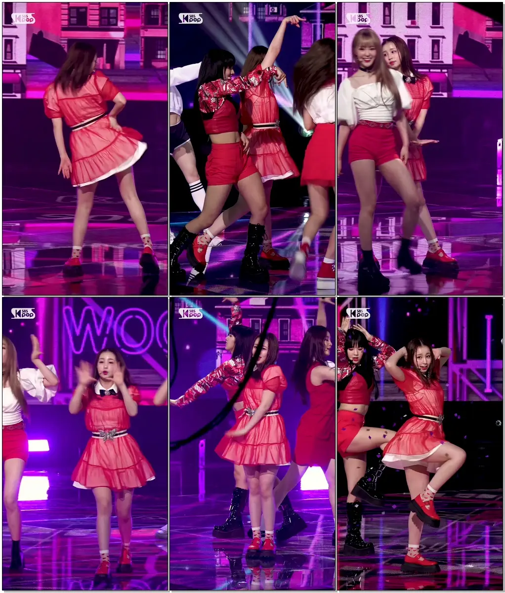 #wooah #Purple [안방1열 직캠] 우아! 소라 'Purple' (woo!ah! SORA FanCam)│@SBS Inkigayo_2021.05.30.