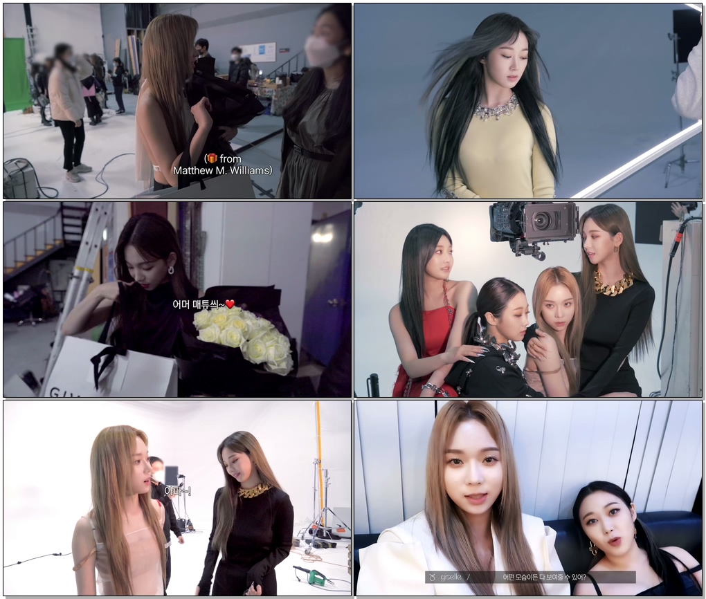 #aespa #에스파 #DAZED aespa 에스파 DAZED with GIVENCHY Photoshoot Behind The Scenes