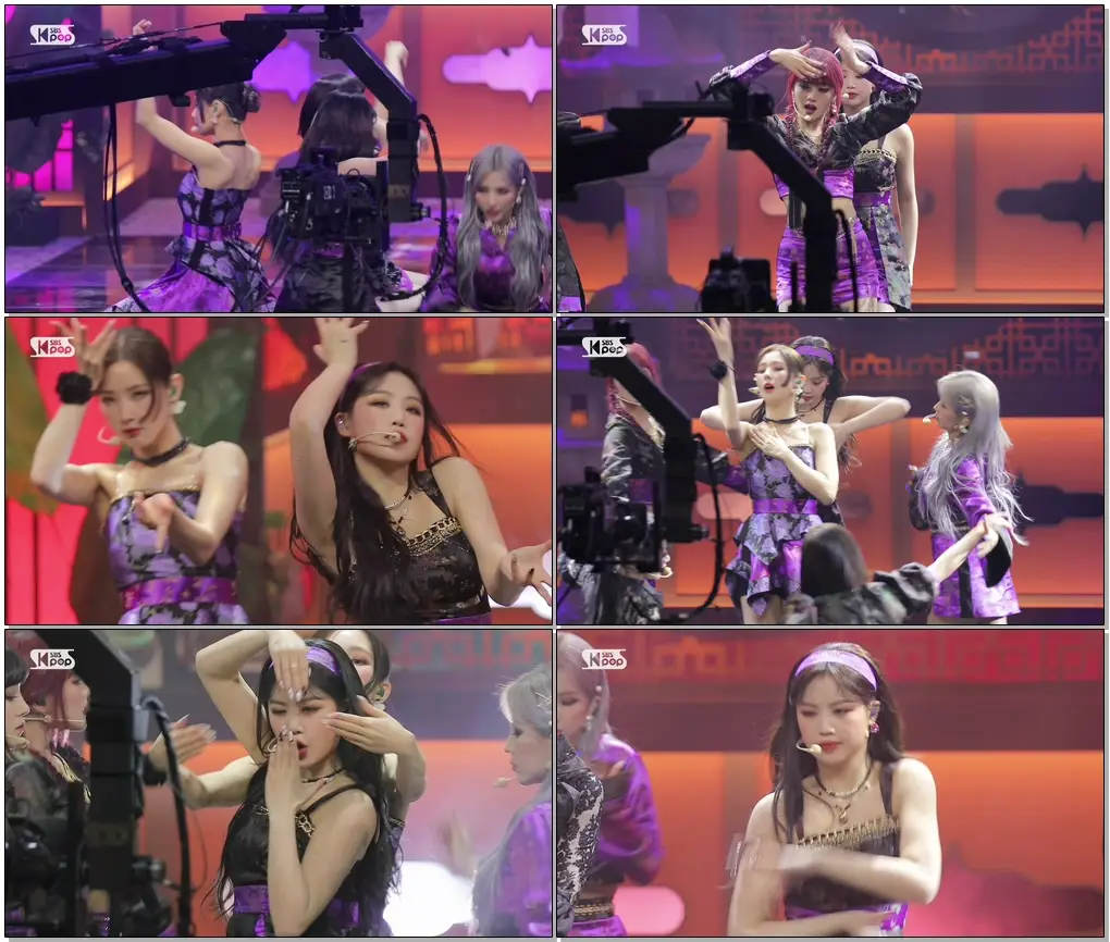 #GIDLE #HWAA [페이스캠] (여자)아이들 수진 '화(火花)' ((G)I-DLE Soojin 'HWAA' FaceCam)│@SBS Inkigayo_2021.01.17