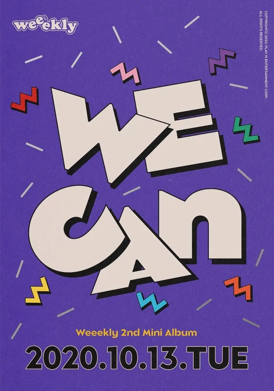 위클리 2nd Mini Album [We can] 2020.10.13